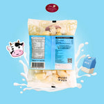 Sriwanna Milk Candy snack from SRIWANNA, 110g, showing individually wrapped creamy milk confections in a colorful package.