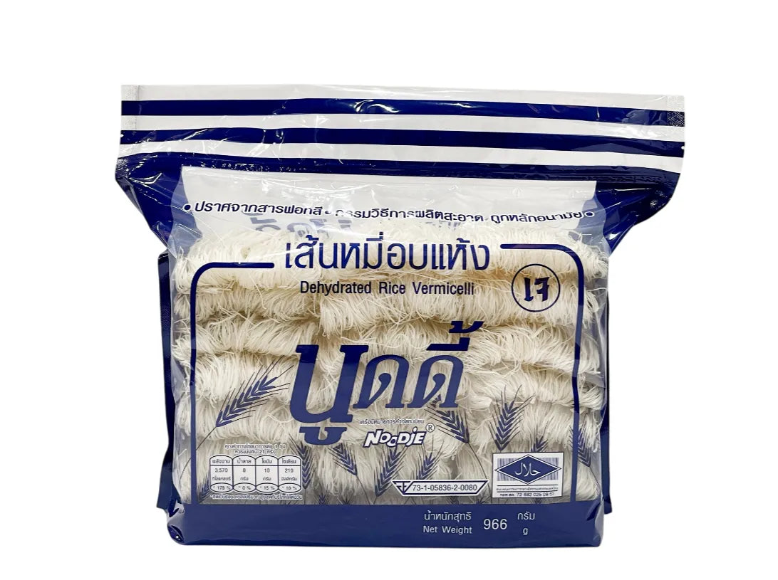 Waiwai Noodie dried noodles in a 1000g package, casual dry grocery product from the WAIWAI brand, ready for cooking.