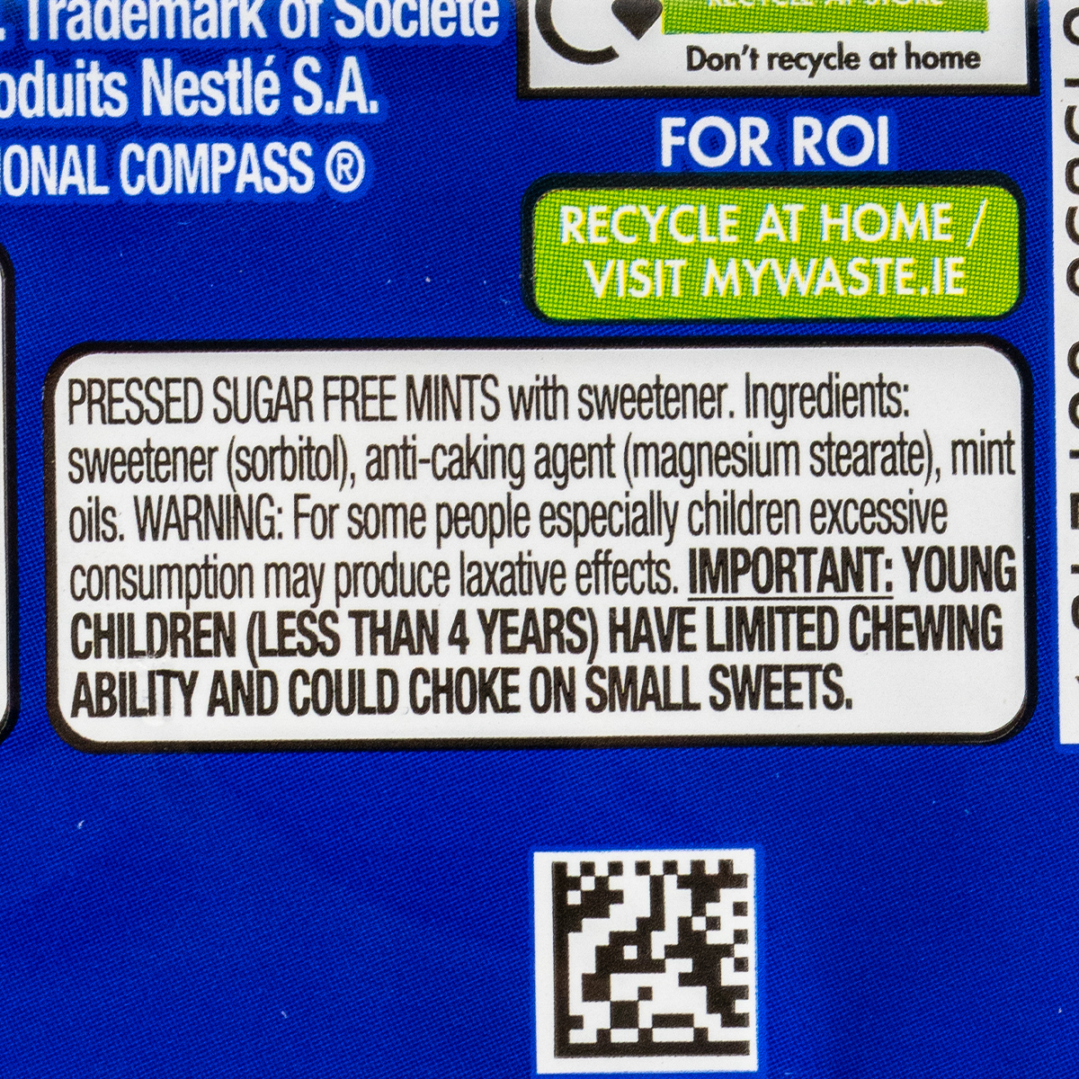 Polo Sugar Free Mint candy pack featuring the iconic round shape and green mint flavor in a clear wrapper.
