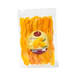 Sriwanna Soft Dried Mango 250g package, showcasing golden dried mango slices in a clear bag.