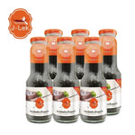J-lek Jae Lek Black Pepper Sauce in a 350g glass bottle, dry grocery product with dark pepper sauce visible inside.
