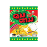 Toomtam Crispy Corn with Milk confectionery snack in a bowl, showcasing crunchy corn pieces coated with milk flavor.