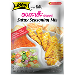 Lobo Satay Powder in a spice jar, used for flavorful satay and Asian cuisine cooking, part of Lobo grocery spice collection.