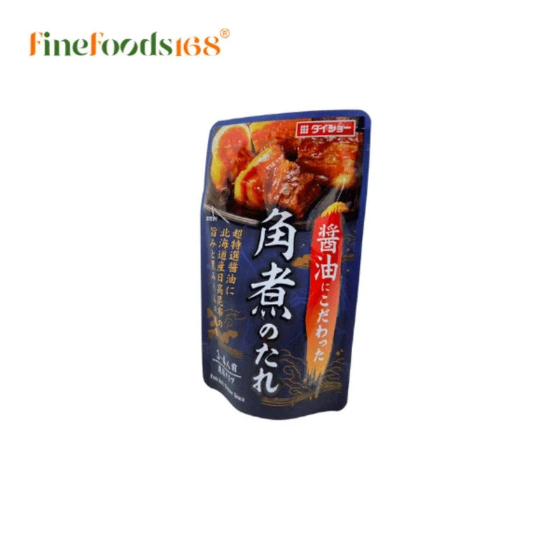 Daisho Pork Belly Zimmer Sauce in a jar, a dry grocery product from the DAISHO brand, with a label showing the sauce's ingredients.