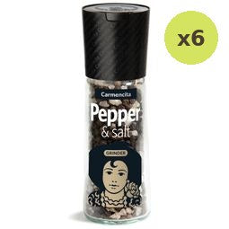 Carmancita Pepper and Salt 61g – 6 Packs