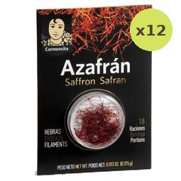 Carmencita Azafran Saffron Safran 0.375g – 12 Packs