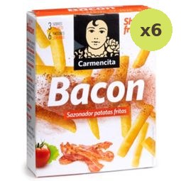 Carmencita Shaker Fries Bacon Flavor 13.5g – 6 Packs