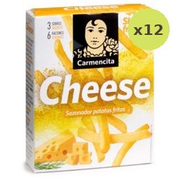Carmencita Shaker Fries Cheese Flavor 13.5g – 12 Packs