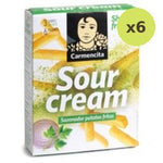 Carmencita Shaker Fries Sour Cream Flavor 13.5g – 6 Packs