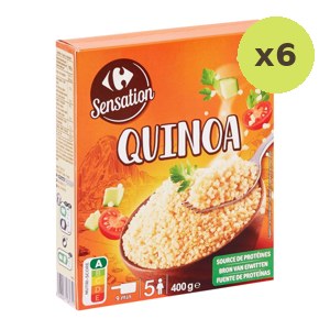Carrefour Sensation Quinoa 400 g – 6 Packs