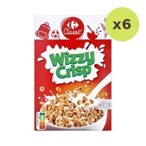 Carrefour Wizzy Crisp 375 g – 6 Packs