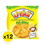 Party Fried Yam Chips coated with butter caramel banana flavor, a crispy snack from the PARTY dry grocery confectionery line.