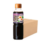 Omakase Japanese soy sauce in a 200ml bottle, shown in a pack of 24, ideal for dry grocery use in Japanese cuisine.