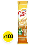 Coffee Mate Creamer Stick 3g, dry grocery product, showing a box of 100 individual creamers for coffee.