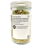 Fresh Sainsbury's rosemary herb in a grocery package, showcasing vibrant green sprigs of aromatic rosemary.