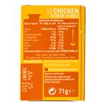 Oxo chicken cubes in a transparent package, highlighting the flavorful cooking ingredient for soups and recipes.