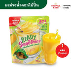 Tropica King Nam Dok Mai mango ready-to-blend sachet, 230g, showing the dry mango powder in a sealed packet.