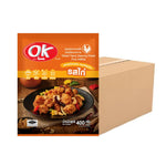 OK Chicken Seasoning Powder 400g bag, dry grocery product with seasoning powder in a clear bag, ideal for enhancing chicken dishes