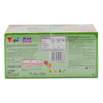 YUPI Gummy Fruit Party snack in 18g package featuring colorful gummy candies shaped like assorted fruits.
