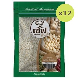 Chef Selection White Sesame 50g – 12 Packs
