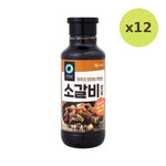 Chungjungwon Beef Gulbi Marinade Sauce 500 g – 12 Packs
