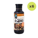 Chungjungwon Beef Gulbi Marinade Sauce 500 g – 6 Packs