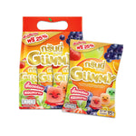 GRINNY Variety Fruits Flavour Gelatin Dessert 15g dry snack with colorful fruit-flavored gelatin powder in a sealed packet.