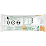 Leda Arrowroot Biscuits gluten-free confectionery snacks in a package with some biscuits displayed on a white background.