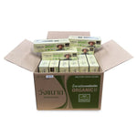 Wangkanai Organic Cane Sugar sachets, 8g each, in a row, showcasing individual dry grocery packaging with natural sugar branding.