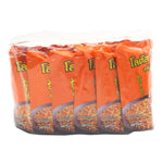 Lotus Stick Bacon Biscuit 20g pack, a crispy snack from LOTUS, displayed in a row with multiple packs stacked together.
