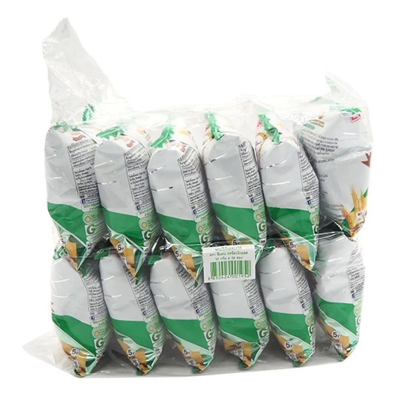 SEMON Cereal with Choco 17g, dry grocery snack, chocolate flavored cereal pack with 12 individual servings.