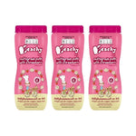 Peachy brand jar of cereal puff snacks with colorful puffed cereal inside, perfect for dry grocery and snack time.