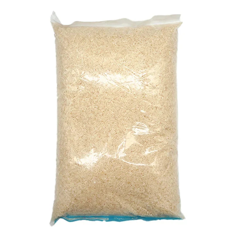 Panomrung Fragrant Rice 100% dry grocery 5kg package with clear branding and high-quality rice grains in a bag.