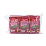 Spicy ARO Seaweed Grill snack pack with 5 individual 6-gram portions, crispy seaweed snack for dry grocery and snack lovers.