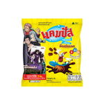 Campus Baked Snack chocolate flavor, 24g pack, showing a crunchy baked snack with chocolate coating in a colorful package.