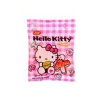 Jelfy Hello Kitty Jelly Fruity Flavor confectionery snack with colorful fruit-flavored jelly in Hello Kitty shape.