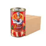 Canned Super C Chef sardines in tomato sauce, 155g, shown in a pack of 60, ready for cooking or snacking