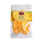 Sriwanna soft dried mango pieces in 200g package, natural dry grocery snack with juicy, tender mango slices