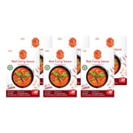 J-lek Jae Lek Red Curry Paste Packets, 250g, in a dry grocery package with vibrant red curry paste visible inside.