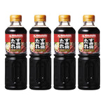 Yamamori Sukiyaki Soup 500ml bottle, a Japanese dry grocery product, shown in a set of four bottles with label details visible.