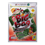 Taokaenoi spicy grilled seaweed snack in 60g package, dry grocery snack, crispy and flavorful seaweed product.