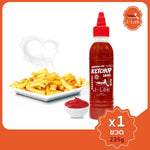 J-LEK Jay Lek Sriracha Chili Sauce with tomatoes in 235g jar, spicy and flavorful for cooking and dipping.