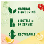 Teisseire Green Mint Syrup 600ml bottle, ideal for flavoring beverages and desserts in dry grocery category.