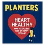 Plate of PLANTERS dry roasted salted peanuts in a 453g bag, displayed in a clear bowl, ready to snack.