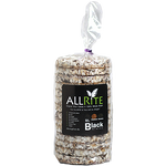 Allrite Black Grains bakery product featuring a mix of black grains in a loaf or bread form.