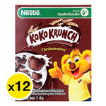 Koko Krunch Nutrismart chocolate flavored whole grain wheat cereal box for breakfast, dry grocery product from KOKO KRUNCH.