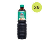 Deksomboon Seasoning Sauce Green Cap 1 Liter 1 l – 6 Packs