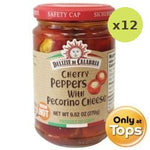Delizie Di Calabria Cherry Peppers With Pecorino Cheese 270g – 12 Packs