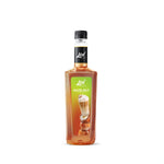 Lin Hazelnut Flavored Syrup 750ml bottle, ideal for coffee and desserts, with a rich hazelnut aroma and smooth liquid consistency.