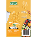 Leda Cracker Miniz Cheeze confectionery snack featuring crispy crackers with cheesy flavor in a colorful package